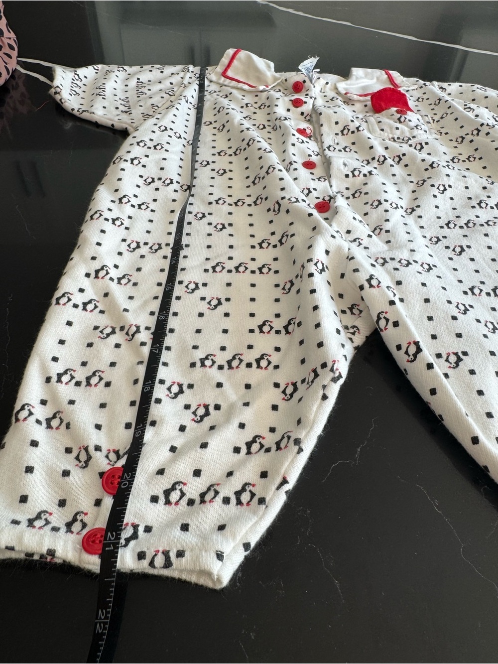 Vintage Penguin Baby Romper - Picture 5 of 7